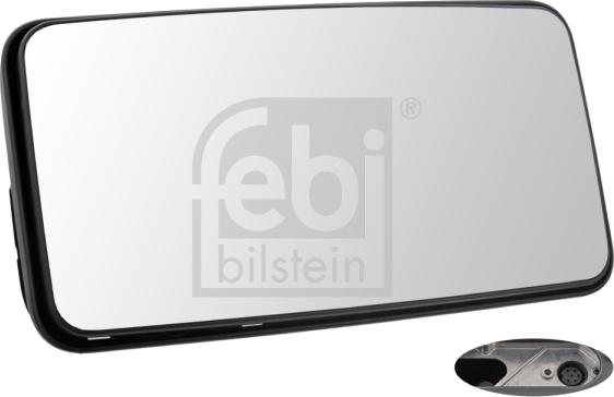 FEBI Bilstein 49989 - Specchio esterno, Cabina www.autoricambi360.it