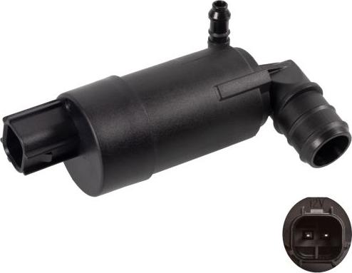 FEBI Bilstein 45038 - Pompa acqua lavaggio, Pulizia cristalli www.autoricambi360.it