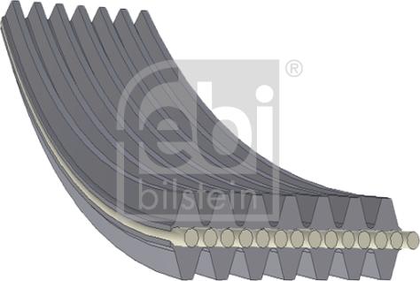 Febi Bilstein 45025 - Cinghia Poly-V www.autoricambi360.it