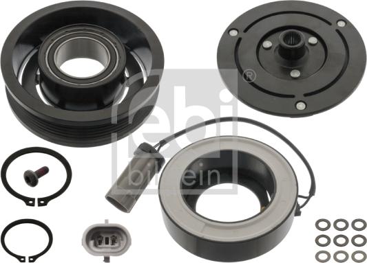 FEBI Bilstein 47834 - Innesto elettromagnetico, Compressore clima www.autoricambi360.it