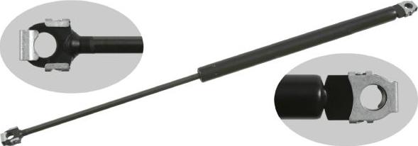 Febi Bilstein 01784 - Ammortizzatore pneumatico, Cofano motore www.autoricambi360.it