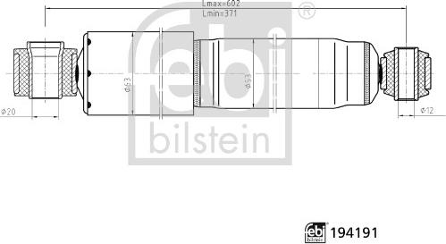 Febi Bilstein 194191 - Ammortizzatore www.autoricambi360.it
