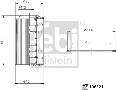 Febi Bilstein 196321 - Filtro idraulico, Cambio automatico www.autoricambi360.it