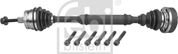 FEBI Bilstein 193705 - Albero motore / Semiasse www.autoricambi360.it