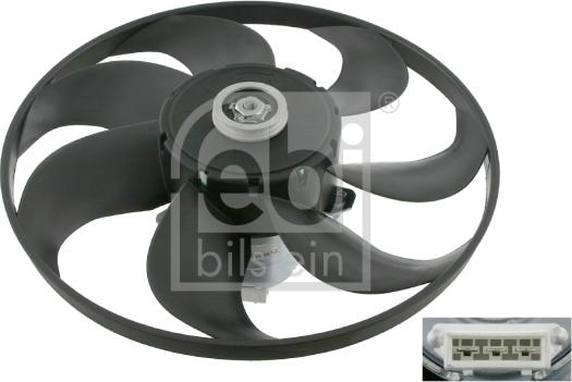 Febi Bilstein 14848 - Ventola, Raffreddamento motore www.autoricambi360.it