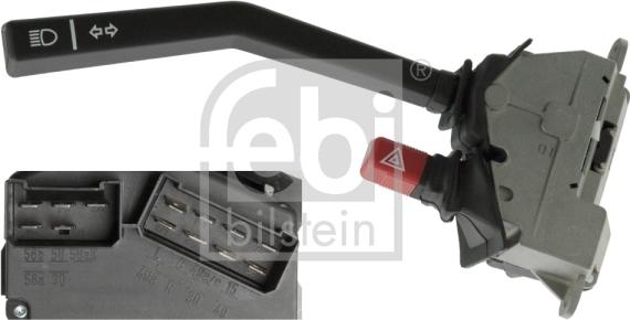 FEBI Bilstein 106604 - Interruttore lampeggiatore www.autoricambi360.it