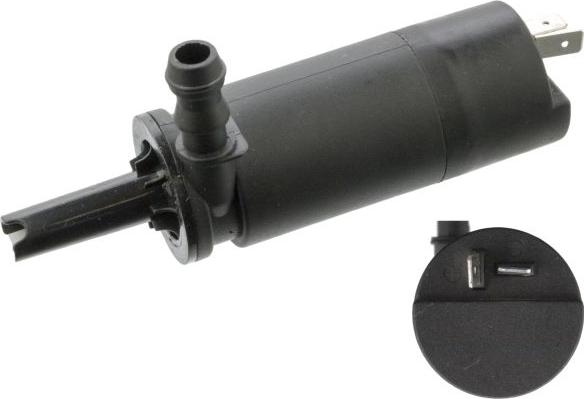 FEBI Bilstein 106198 - Pompa acqua lavaggio, Pulizia cristalli www.autoricambi360.it