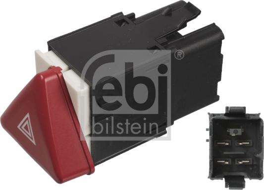 FEBI Bilstein 106239 - Interruttore, Lampeggiatore d'emergenza www.autoricambi360.it