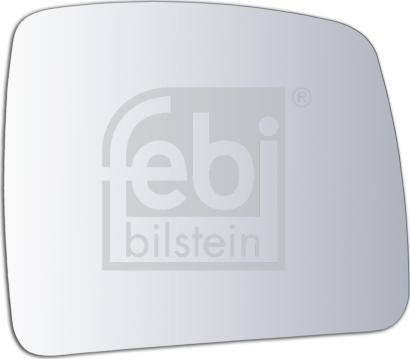 FEBI Bilstein 100886 - Vetro per specchio, Specchio grandangolare www.autoricambi360.it