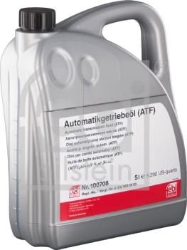 Febi Bilstein 100708 - Olio cambio automatico www.autoricambi360.it