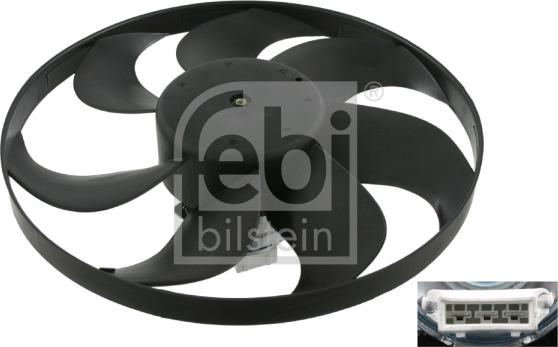 Febi Bilstein 10279 - Ventola, Raffreddamento motore www.autoricambi360.it
