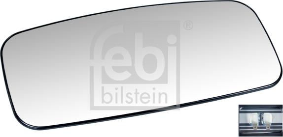 FEBI Bilstein 107939 - Vetro specchio, Specchio esterno www.autoricambi360.it