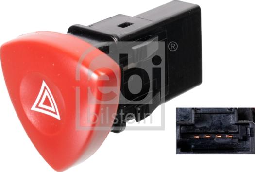 Febi Bilstein 107792 - Interruttore, Lampeggiatore d'emergenza www.autoricambi360.it