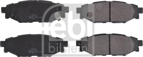 FEBI Bilstein 116274 - Kit pastiglie freno, Freno a disco www.autoricambi360.it