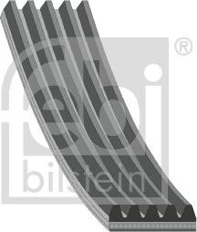 FEBI Bilstein 183146 - Cinghia Poly-V www.autoricambi360.it