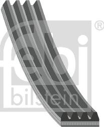 FEBI Bilstein 183205 - Cinghia Poly-V www.autoricambi360.it