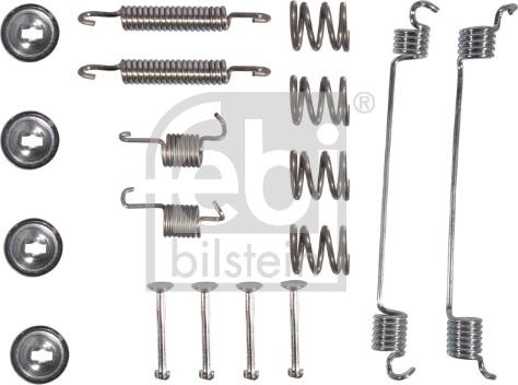 FEBI Bilstein 182062 - Kit accessori, Ganasce freno www.autoricambi360.it