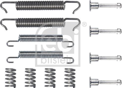 FEBI Bilstein 182186 - Kit accessori, Ganasce freno www.autoricambi360.it