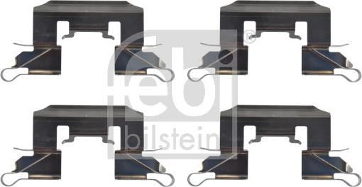 FEBI Bilstein 182376 - Kit accessori, Pastiglia freno www.autoricambi360.it