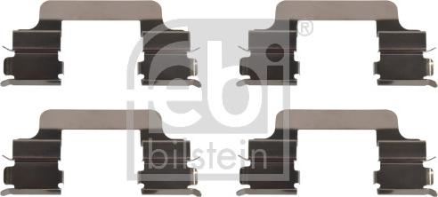 FEBI Bilstein 182293 - Kit accessori, Pastiglia freno www.autoricambi360.it