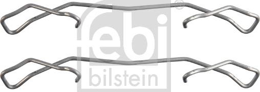FEBI Bilstein 182714 - Kit accessori, Pastiglia freno www.autoricambi360.it