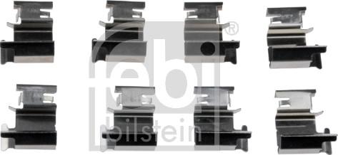 FEBI Bilstein 182710 - Kit accessori, Pastiglia freno www.autoricambi360.it
