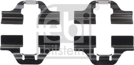 Febi Bilstein 182717 - Kit accessori, Pastiglia freno www.autoricambi360.it