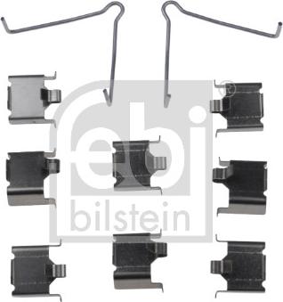 FEBI Bilstein 182721 - Kit accessori, Pastiglia freno www.autoricambi360.it