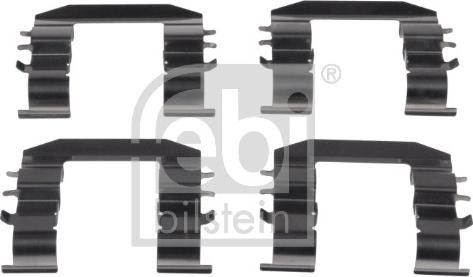 FEBI Bilstein 182728 - Kit accessori, Pastiglia freno www.autoricambi360.it