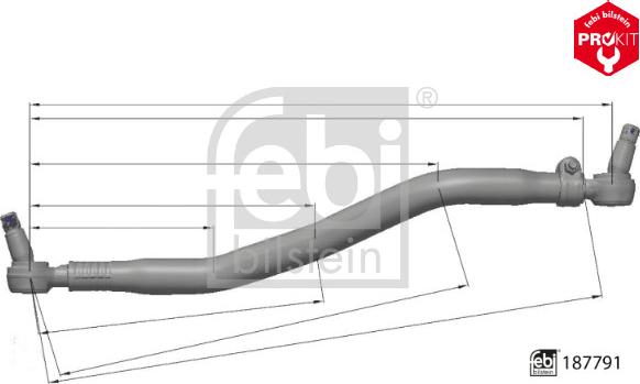 FEBI Bilstein 187791 - Barra sterzo www.autoricambi360.it