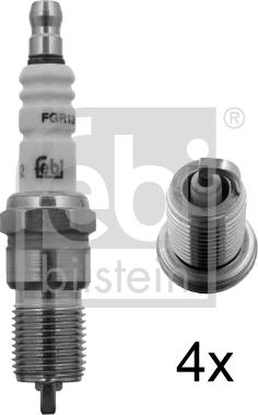 FEBI Bilstein 13443 - Candela accensione www.autoricambi360.it