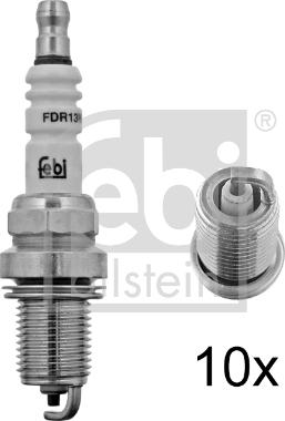 FEBI Bilstein 13424 - Candela accensione www.autoricambi360.it