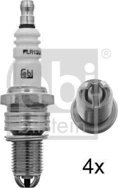 FEBI Bilstein 13508 - Candela accensione www.autoricambi360.it