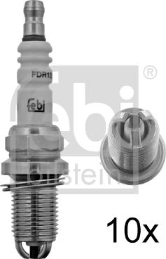 FEBI Bilstein 13521 - Candela accensione www.autoricambi360.it