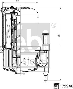 FEBI Bilstein 179946 - Filtro carburante www.autoricambi360.it