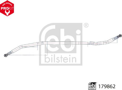 FEBI Bilstein 179862 - Barra sterzo www.autoricambi360.it