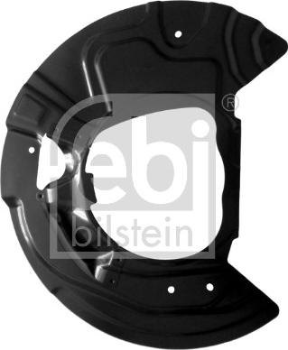 FEBI Bilstein 179889 - Lamiera paraspruzzi, Disco freno www.autoricambi360.it