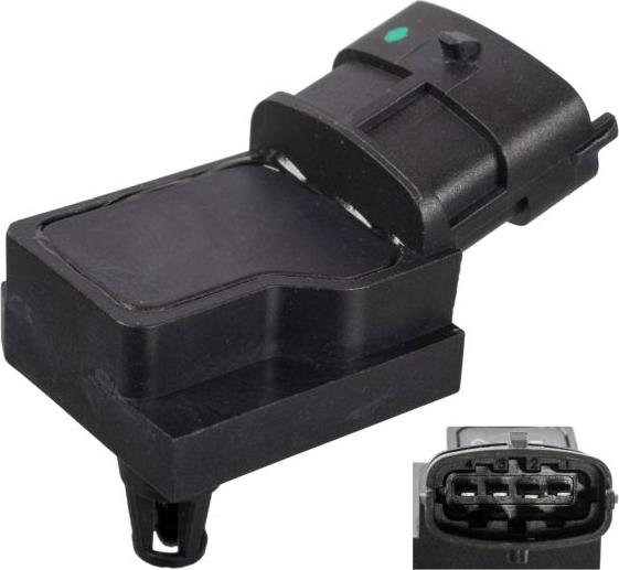 FEBI Bilstein 176772 - Sensore, Pressione collettore d'aspirazione www.autoricambi360.it