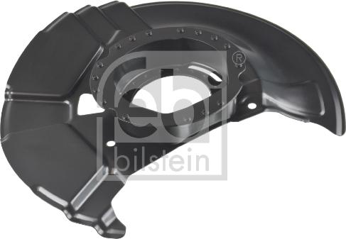 Febi Bilstein 171543 - Lamiera paraspruzzi, Disco freno www.autoricambi360.it