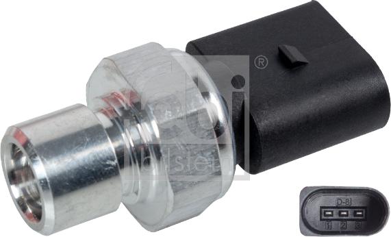 Febi Bilstein 171263 - Interruttore a pressione, Climatizzatore www.autoricambi360.it