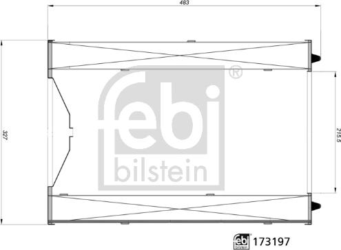 FEBI Bilstein 173197 - Filtro aria www.autoricambi360.it