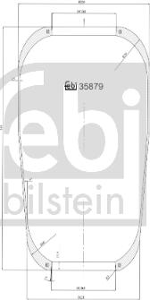 FEBI Bilstein 35879 - Soffietto, Sospensione pneumatica www.autoricambi360.it