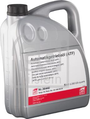 Febi Bilstein 36449 - Olio cambio automatico www.autoricambi360.it