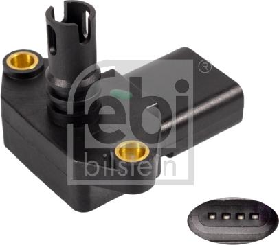 FEBI Bilstein 36623 - Sensore, Pressione collettore d'aspirazione www.autoricambi360.it