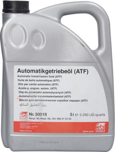 Febi Bilstein 30018 - Olio cambio automatico www.autoricambi360.it