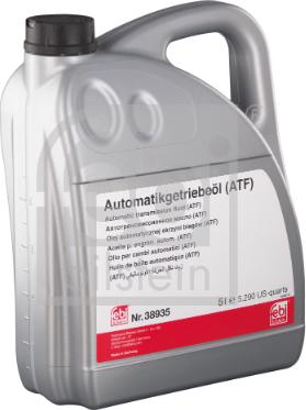 Febi Bilstein 38935 - Olio cambio automatico www.autoricambi360.it