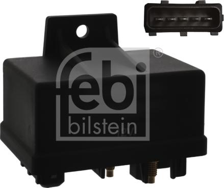 FEBI Bilstein 38725 - Relè, Sistema di preriscaldamento www.autoricambi360.it