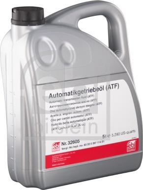 Febi Bilstein 32605 - Olio cambio automatico www.autoricambi360.it