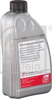 Febi Bilstein 29449 - Olio cambio automatico www.autoricambi360.it
