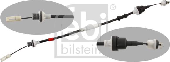 FEBI Bilstein 29246 - Cavo comando, Comando frizione www.autoricambi360.it